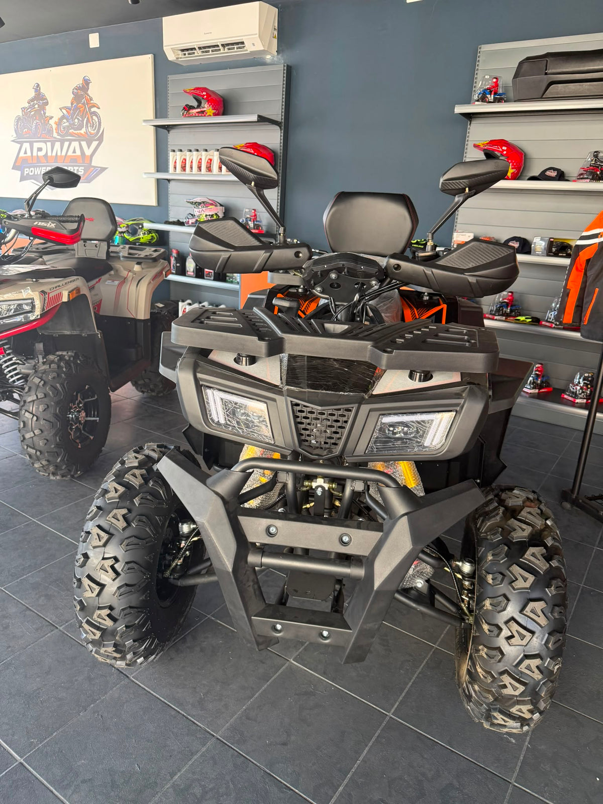 ATV KXD Hunter 200cc 10" Negru-Portocaliu – vedere produs 1 | ARWAY PowerSports