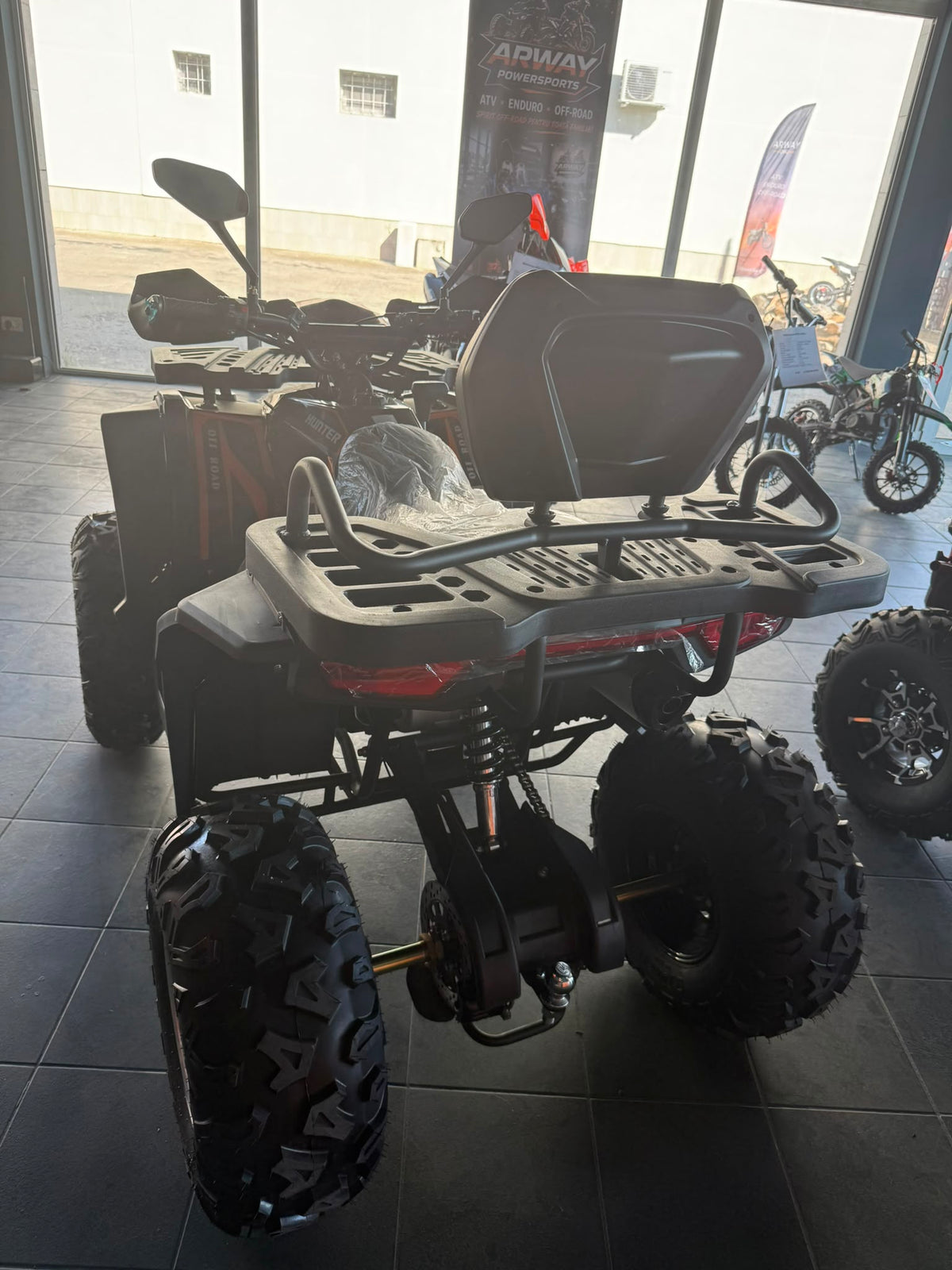ATV KXD Hunter 200cc 10" Negru-Portocaliu – vedere produs 5 | ARWAY PowerSports