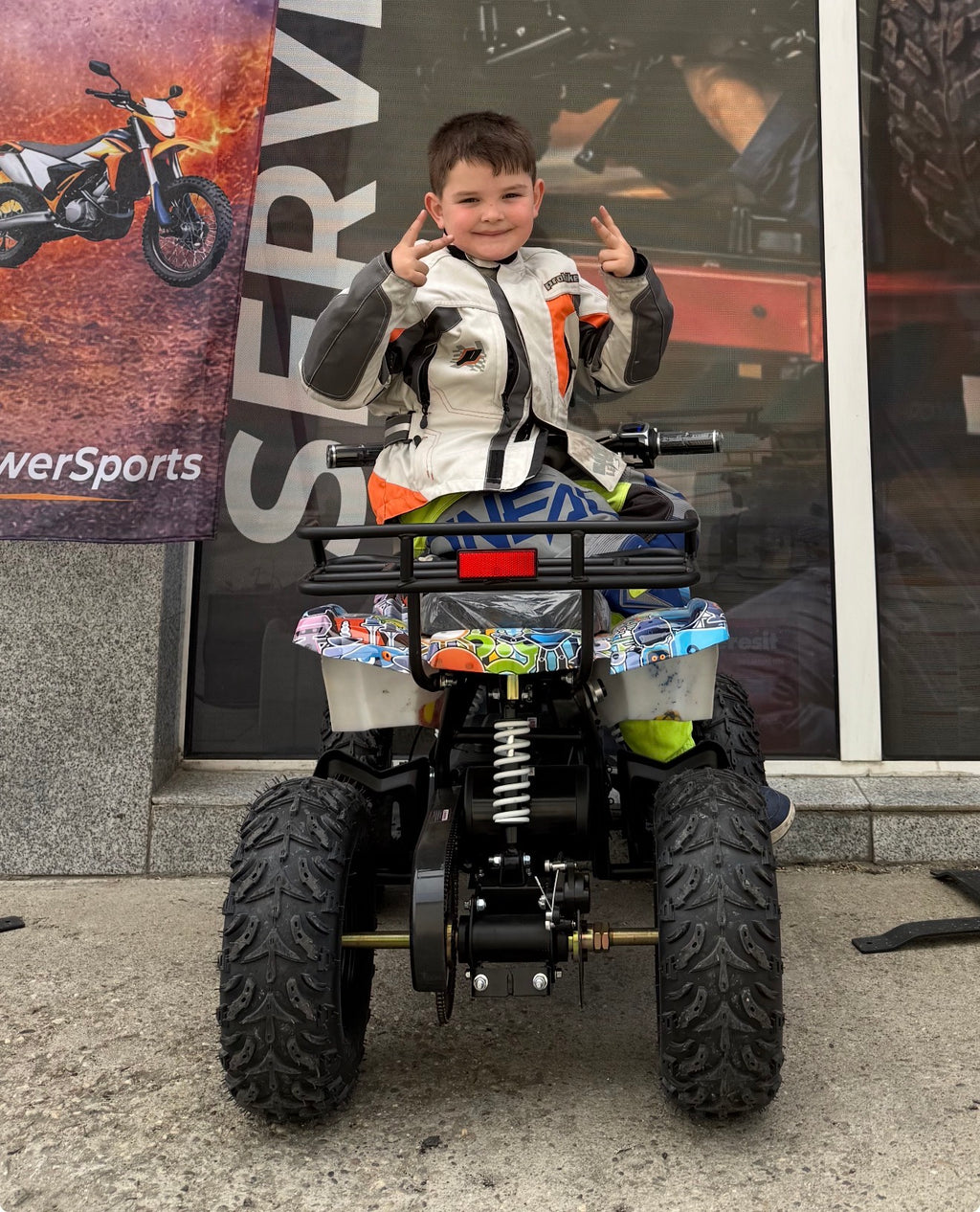 ATV Electric Copii Ultra Renegate MA07E 1000W 48V – vedere produs 7 | ARWAY PowerSports