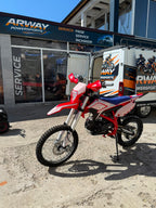 Motocross ASIX XB68 125cc 19/16" Roșu-Albastru – vedere produs 7 | ARWAY PowerSports