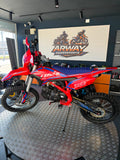 Motocross ASIX XB68 125cc 19/16" Roșu-Albastru – vedere produs 1 | ARWAY PowerSports