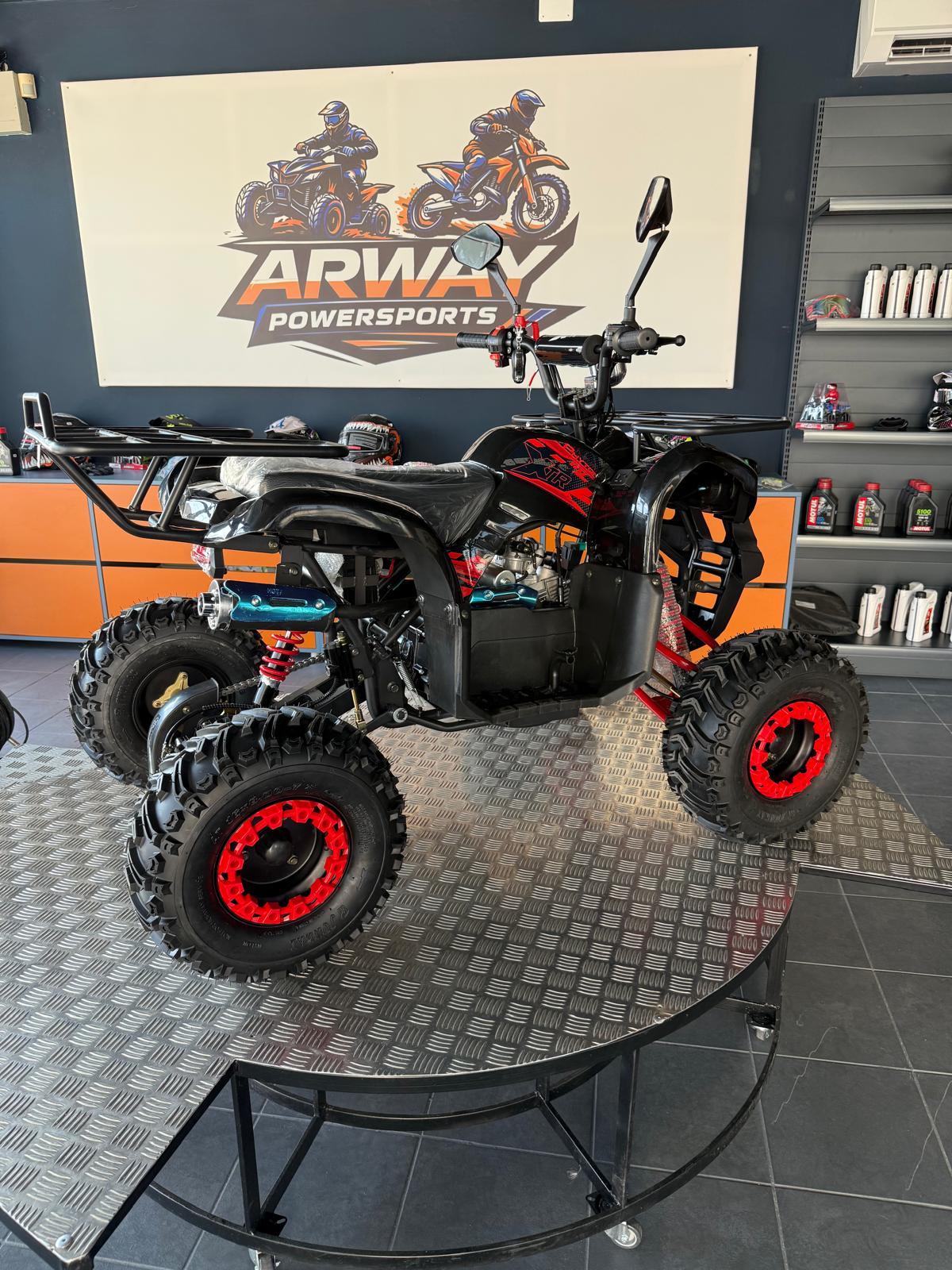 ATV Copii XTR 006 Phyton 110cc 7" Negru-Roșu – vedere produs 6 | ARWAY PowerSports
