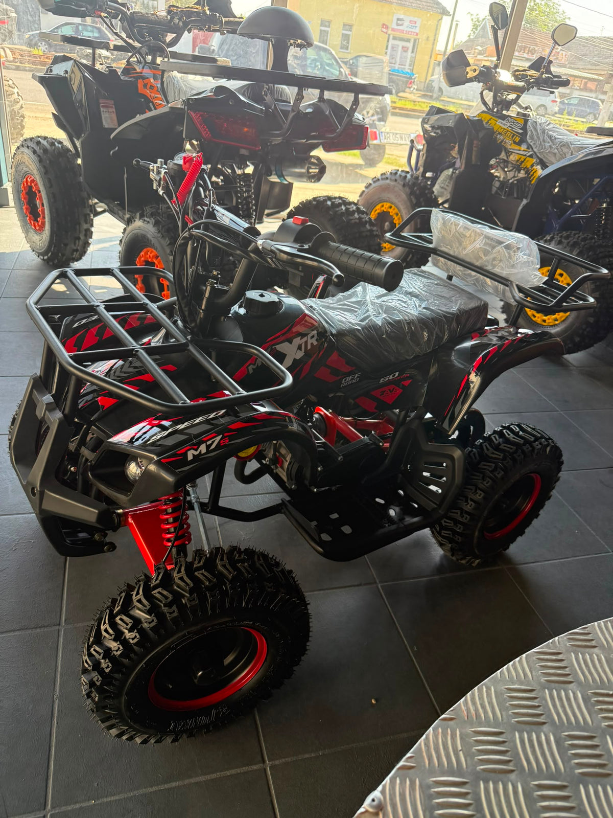 ATV Copii XTR M7 50cc 6" Roșu-Negru – vedere produs 2 | ARWAY PowerSports