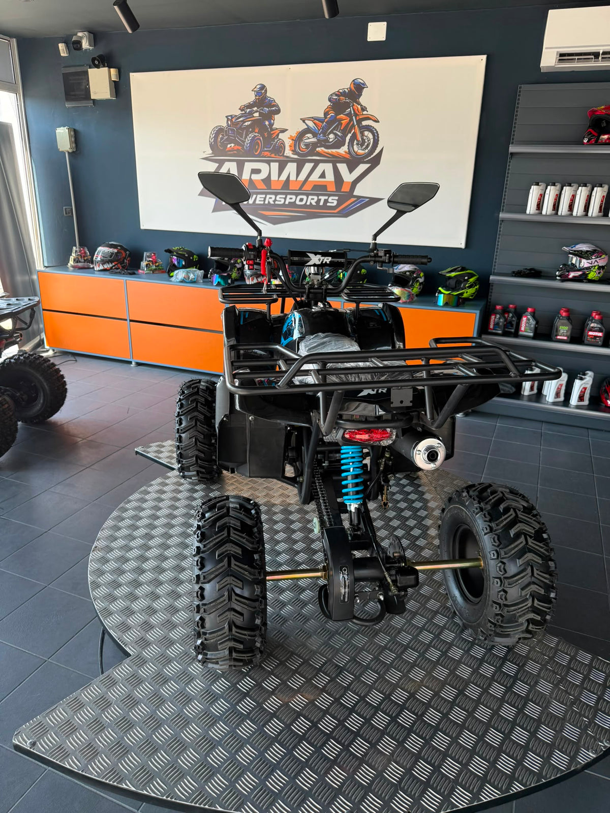ATV Copii XTR 006 Phyton 110cc 7" Negru-Albastru – vedere produs 3 | ARWAY PowerSports