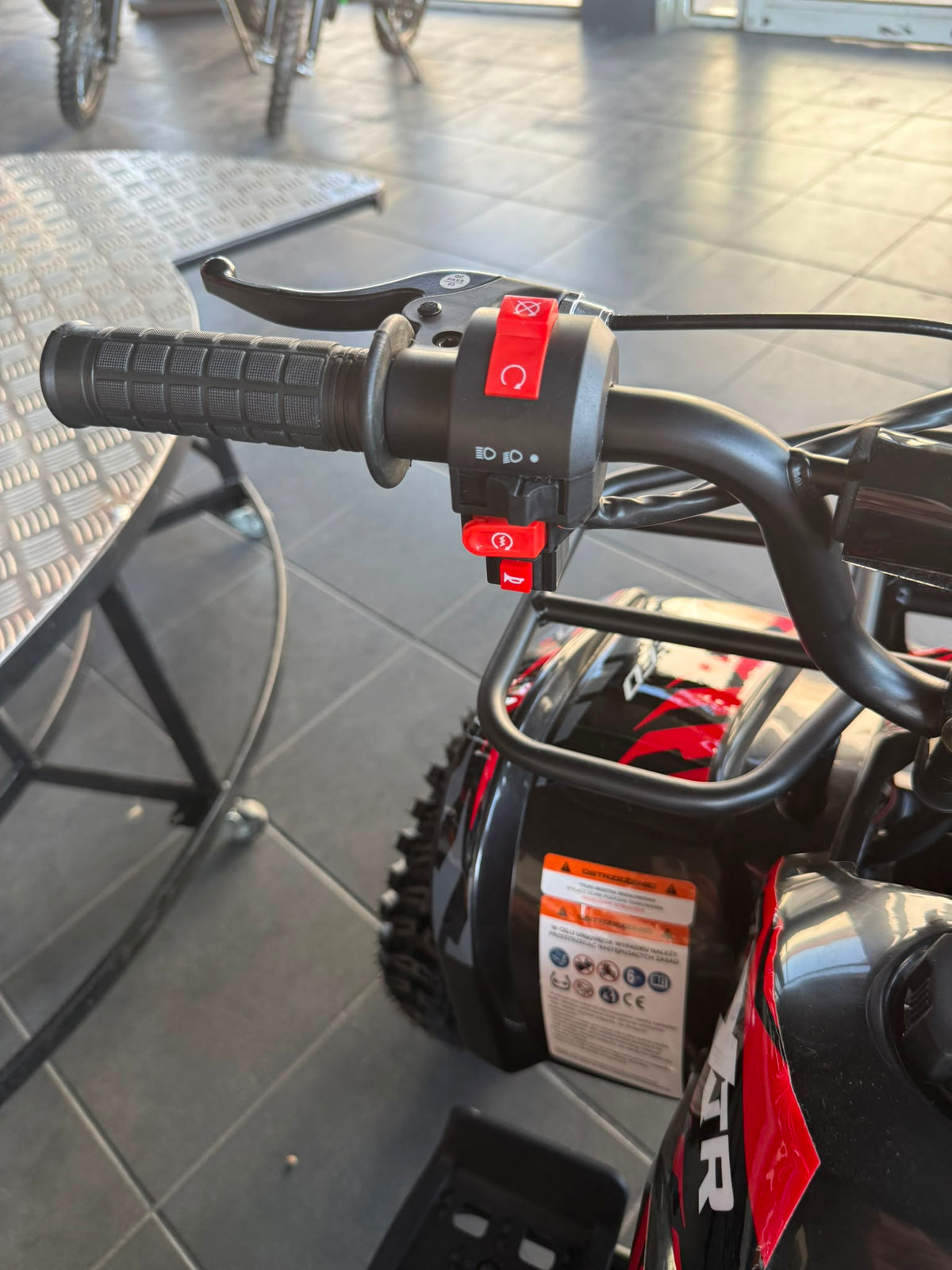 ATV Copii XTR M7 50cc 6" Roșu-Negru – vedere produs 3 | ARWAY PowerSports