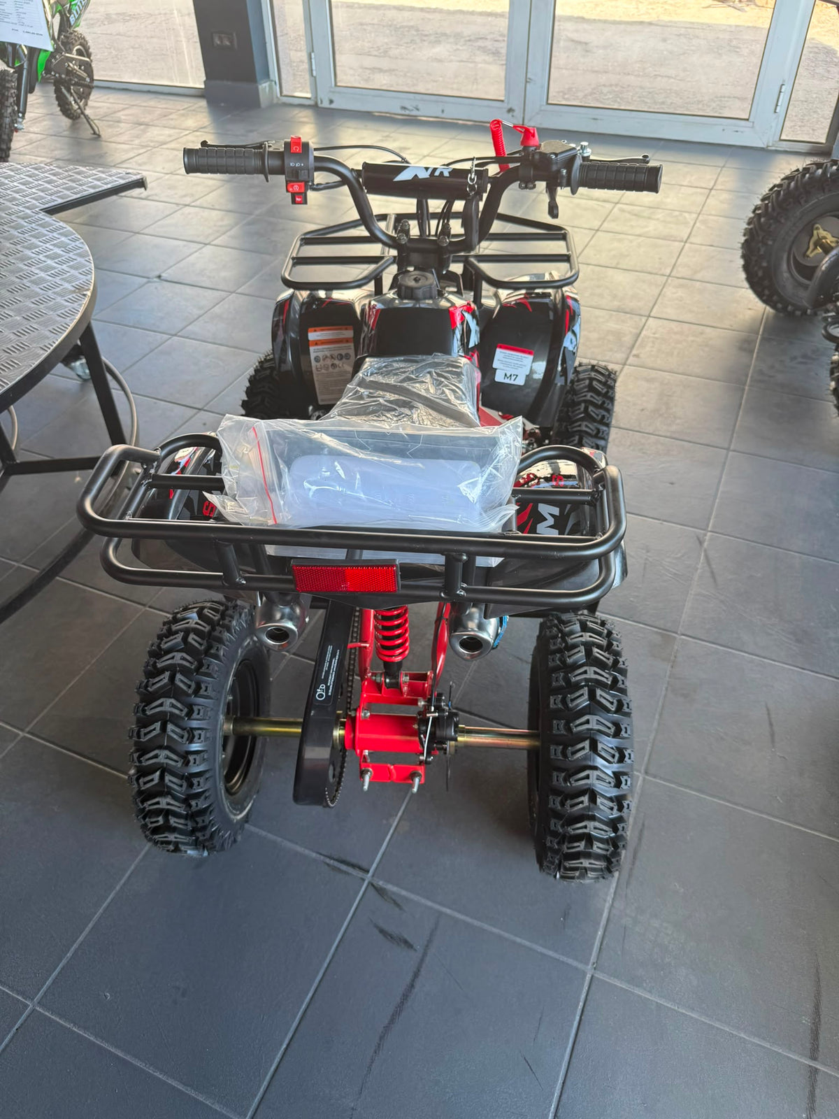 ATV Copii XTR M7 50cc 6" Roșu-Negru – vedere produs 4 | ARWAY PowerSports
