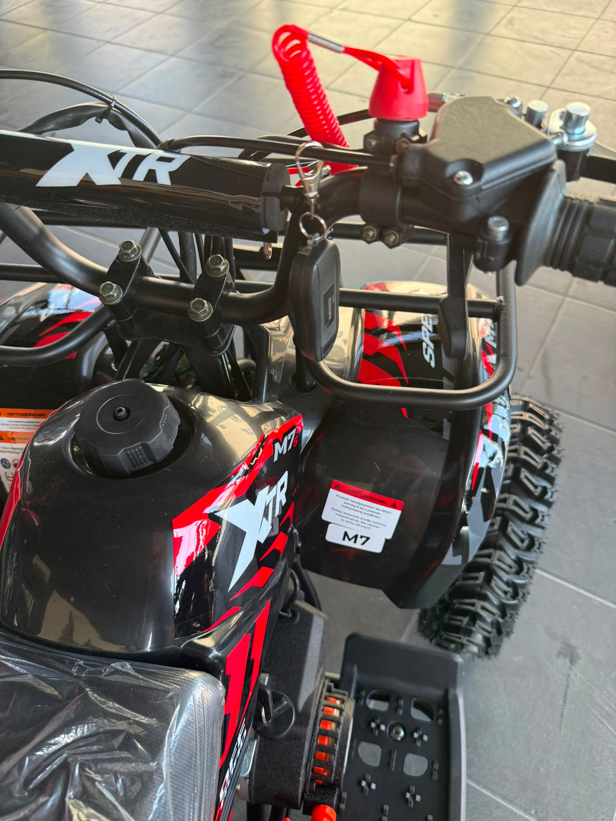 ATV Copii XTR M7 50cc 6" Roșu-Negru – vedere produs 5 | ARWAY PowerSports