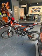Motocross ASIX XB68 125cc 19/16" Negru-Portocaliu – vedere produs 4 | ARWAY PowerSports