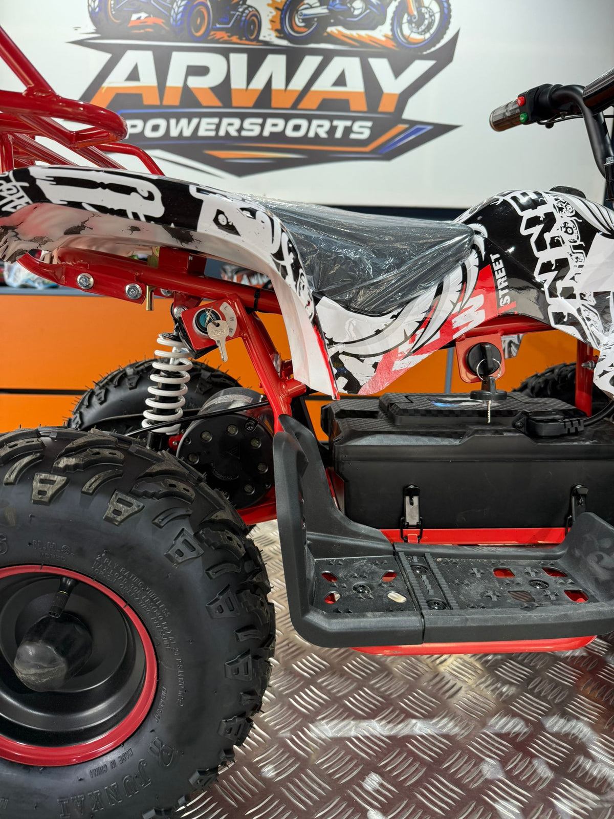 ATV Electric Copii Ultra Renegate 1000W 48V Roșu – vedere produs 5 | ARWAY PowerSports