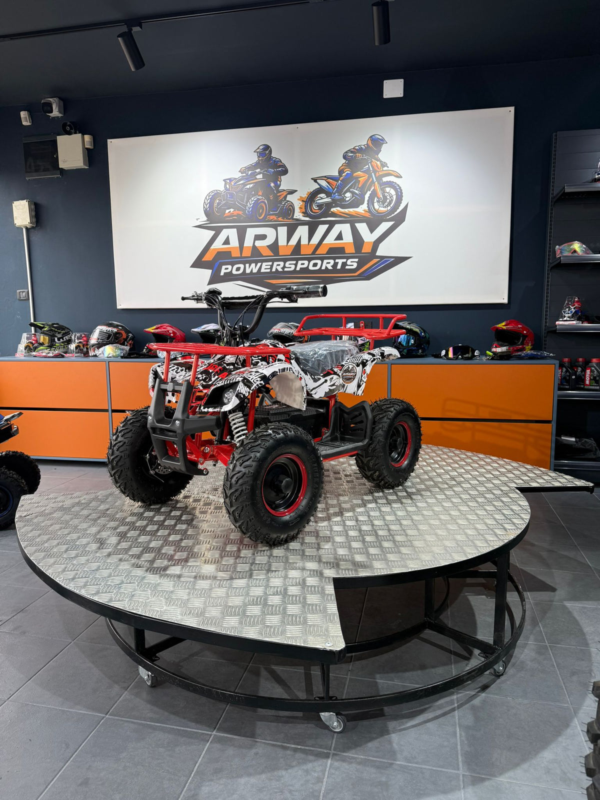 ATV Electric Copii Ultra Renegate 1000W 48V Roșu – vedere produs 2 | ARWAY PowerSports