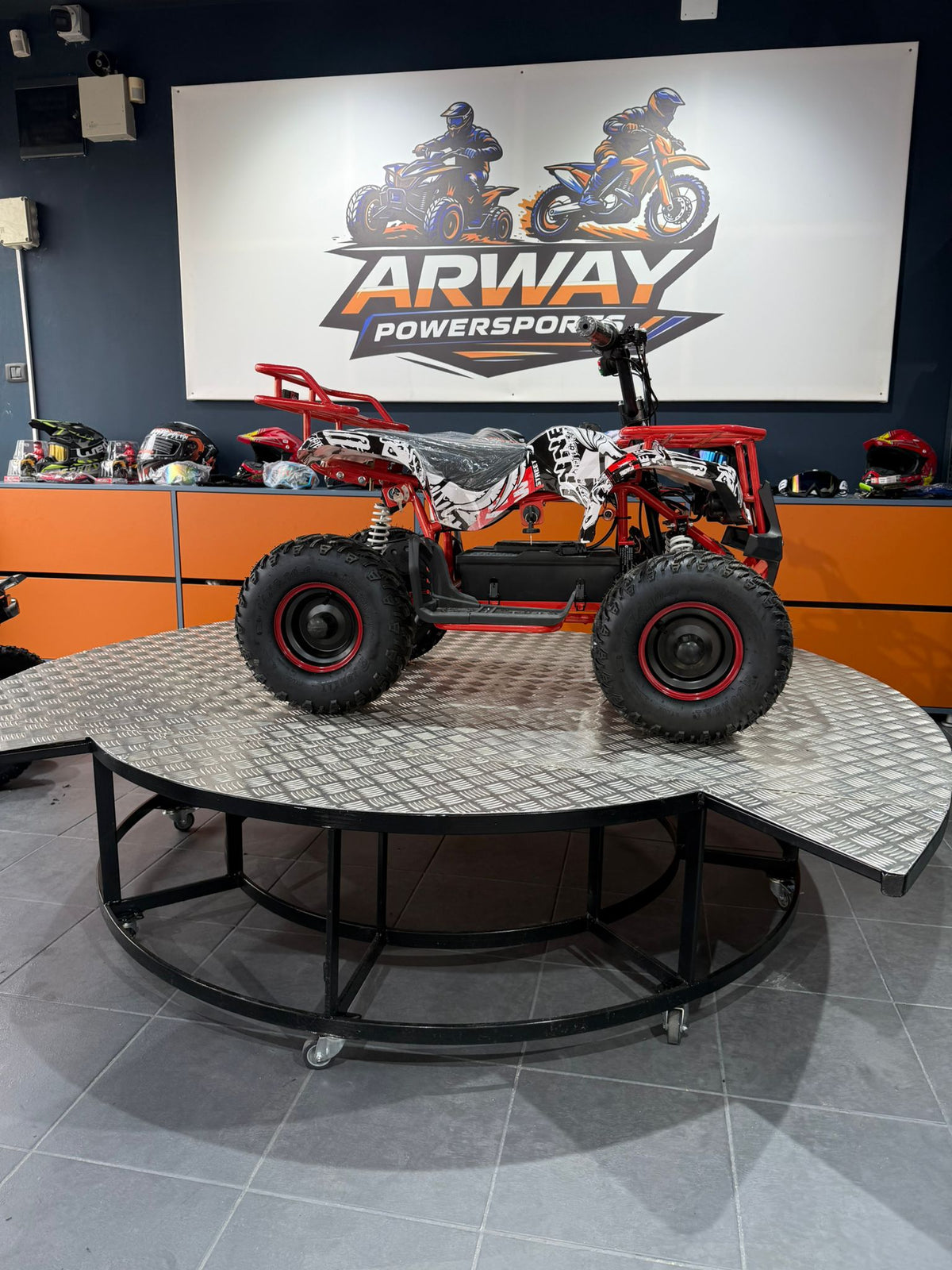 ATV Electric Copii Ultra Renegate 1000W 48V Roșu – vedere produs 3 | ARWAY PowerSports