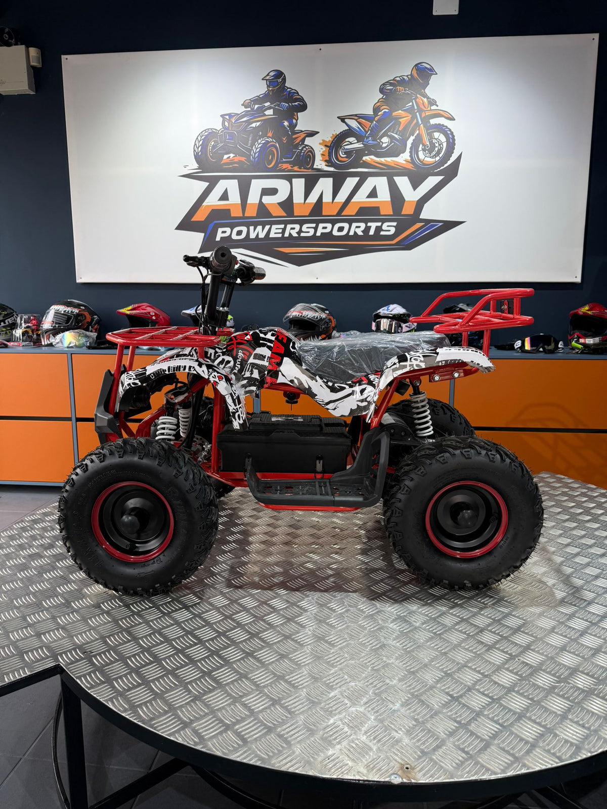 ATV Electric Copii Ultra Renegate 1000W 48V Roșu – vedere produs 1 | ARWAY PowerSports