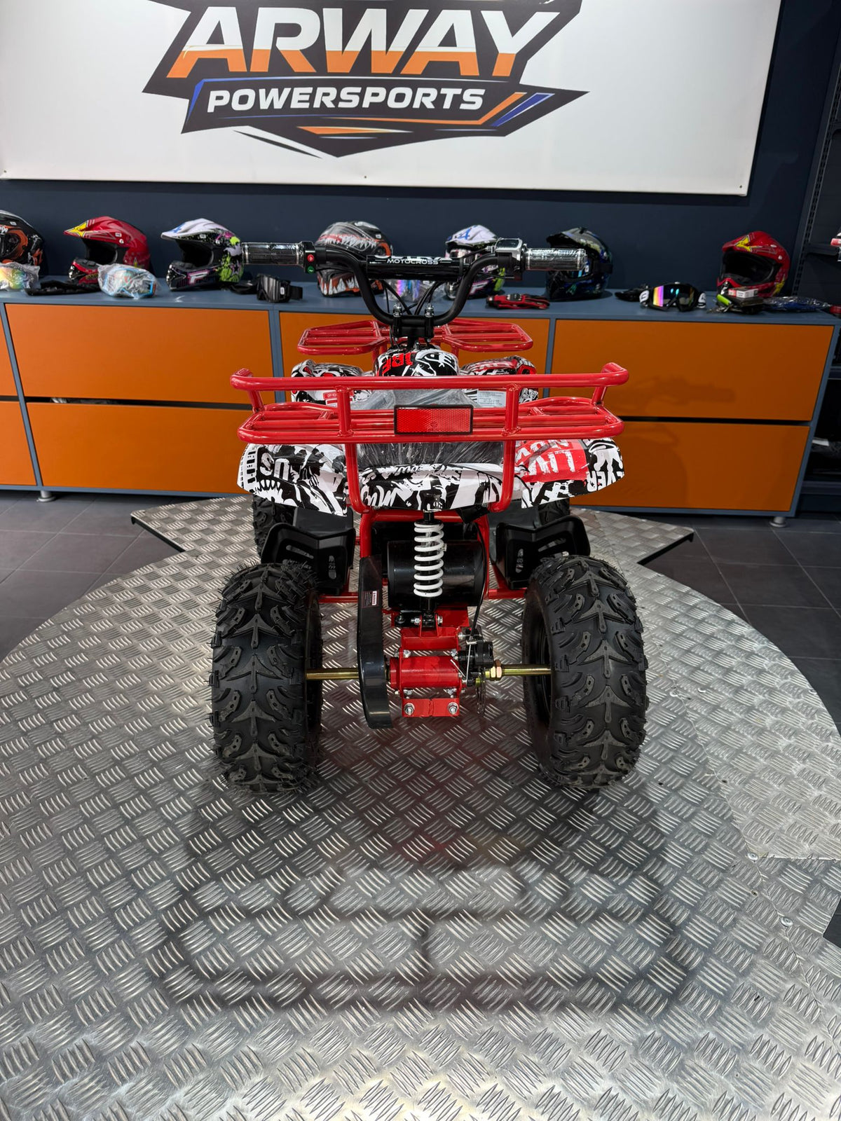 ATV Electric Copii Ultra Renegate 1000W 48V Roșu – vedere produs 4 | ARWAY PowerSports