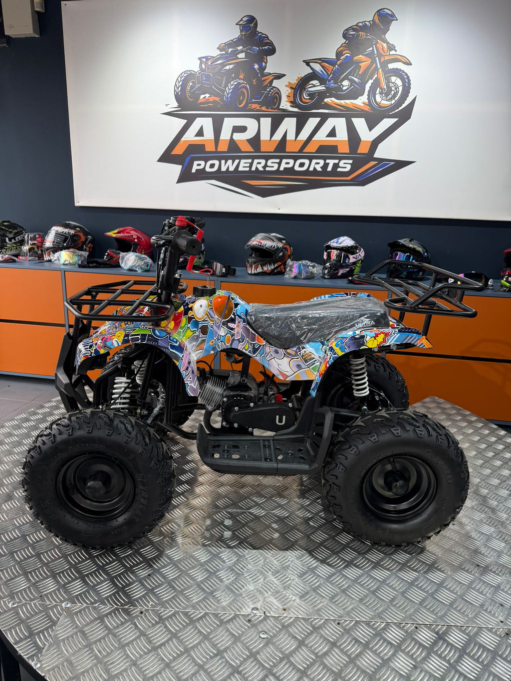 ATV Copii Ultra Hummer 49cc 6" Roboți – vedere produs 1 | ARWAY PowerSports
