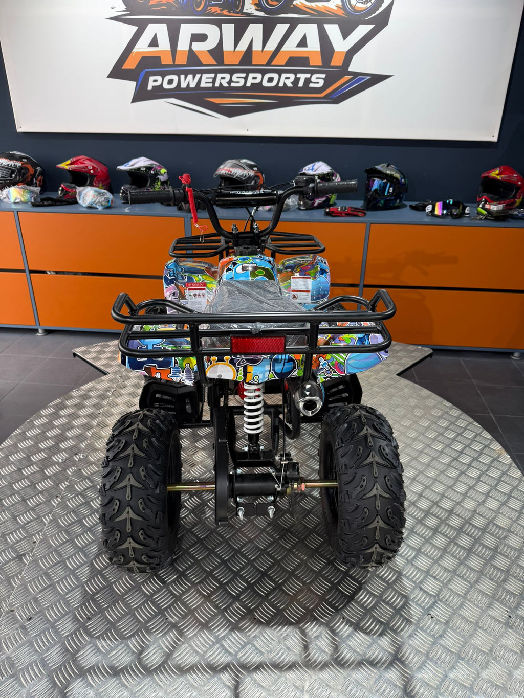ATV Copii Ultra Hummer 49cc 6" Roboți – vedere produs 4 | ARWAY PowerSports