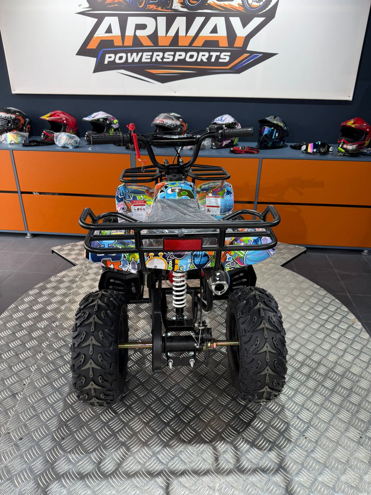 ATV Copii Ultra Hummer 49cc 6" Roboți – vedere produs 4 | ARWAY PowerSports
