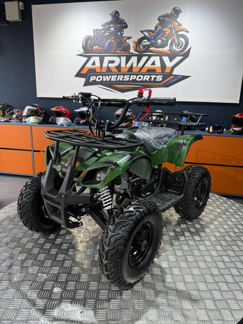 ATV Copii Ultra Hummer 49cc 6" Verde Militar – vedere produs 2 | ARWAY PowerSports