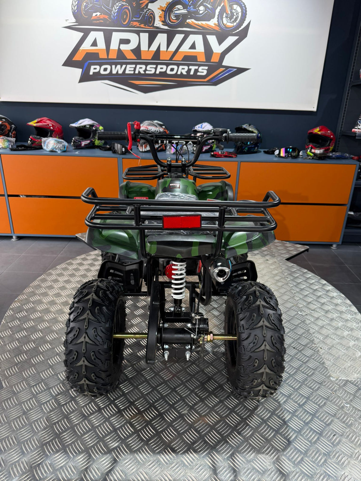 ATV Copii Ultra Hummer 49cc 6" Verde Militar – vedere produs 4 | ARWAY PowerSports