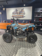 ATV Copii KXD Raptor 49cc 6" Albastru Grafitti – vedere produs 3 | ARWAY PowerSports