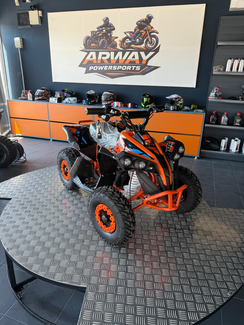 ATV Electric XTL Ares 1000W 48V Brushless Portocaliu – vedere produs 2 | ARWAY PowerSports