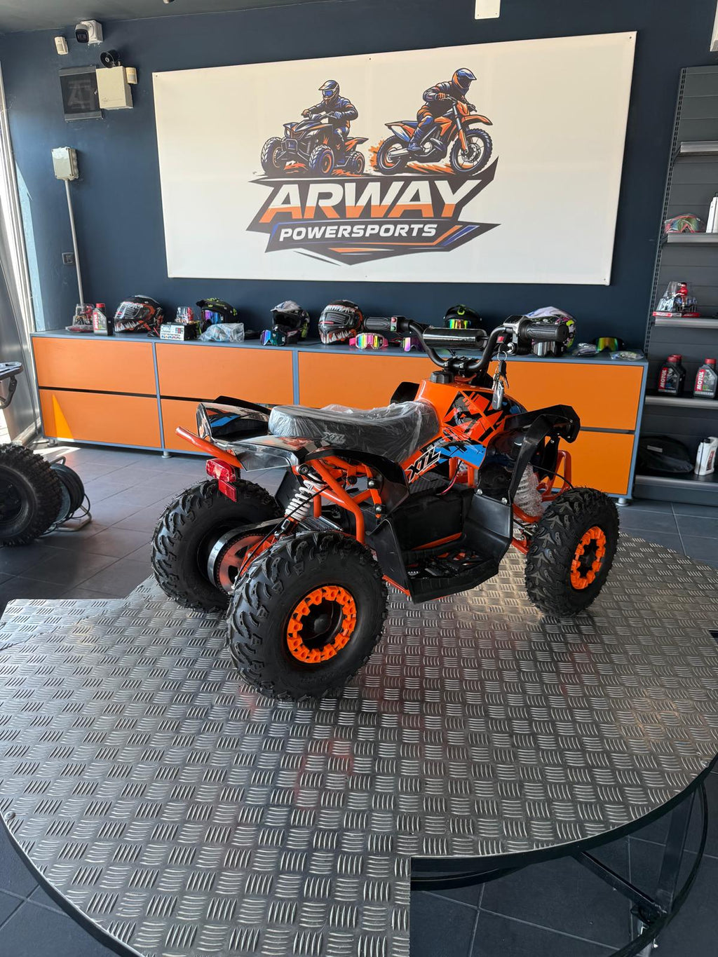 ATV Electric XTL Ares 1000W 48V Brushless Portocaliu – vedere produs 4 | ARWAY PowerSports