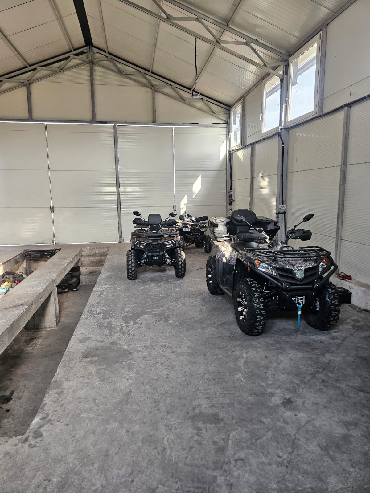 Parcare pentru ATV și motocross. Fără griji.