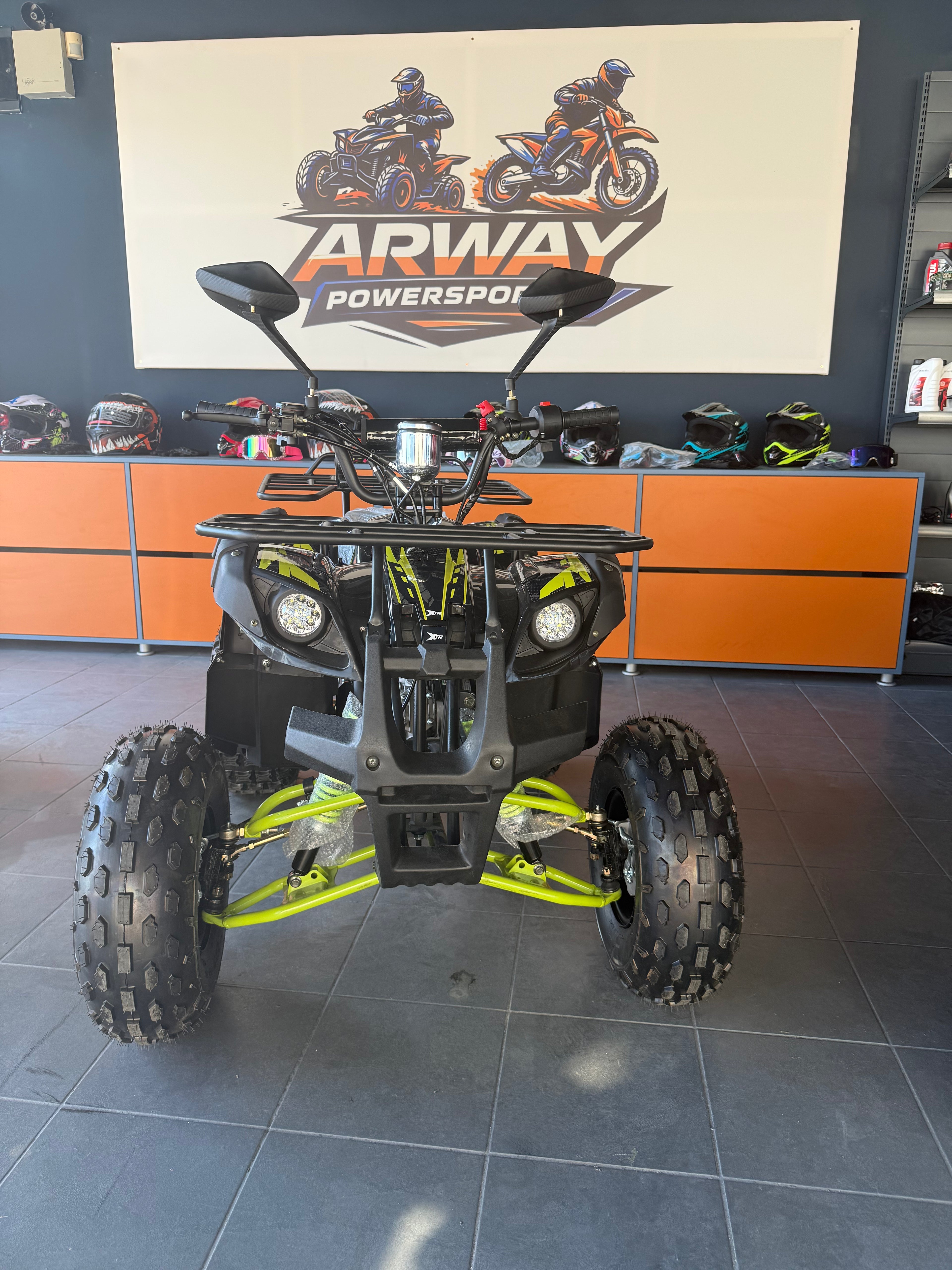 Atv Copii XTR 006 Phyton 110cc 8" Negru-Verde