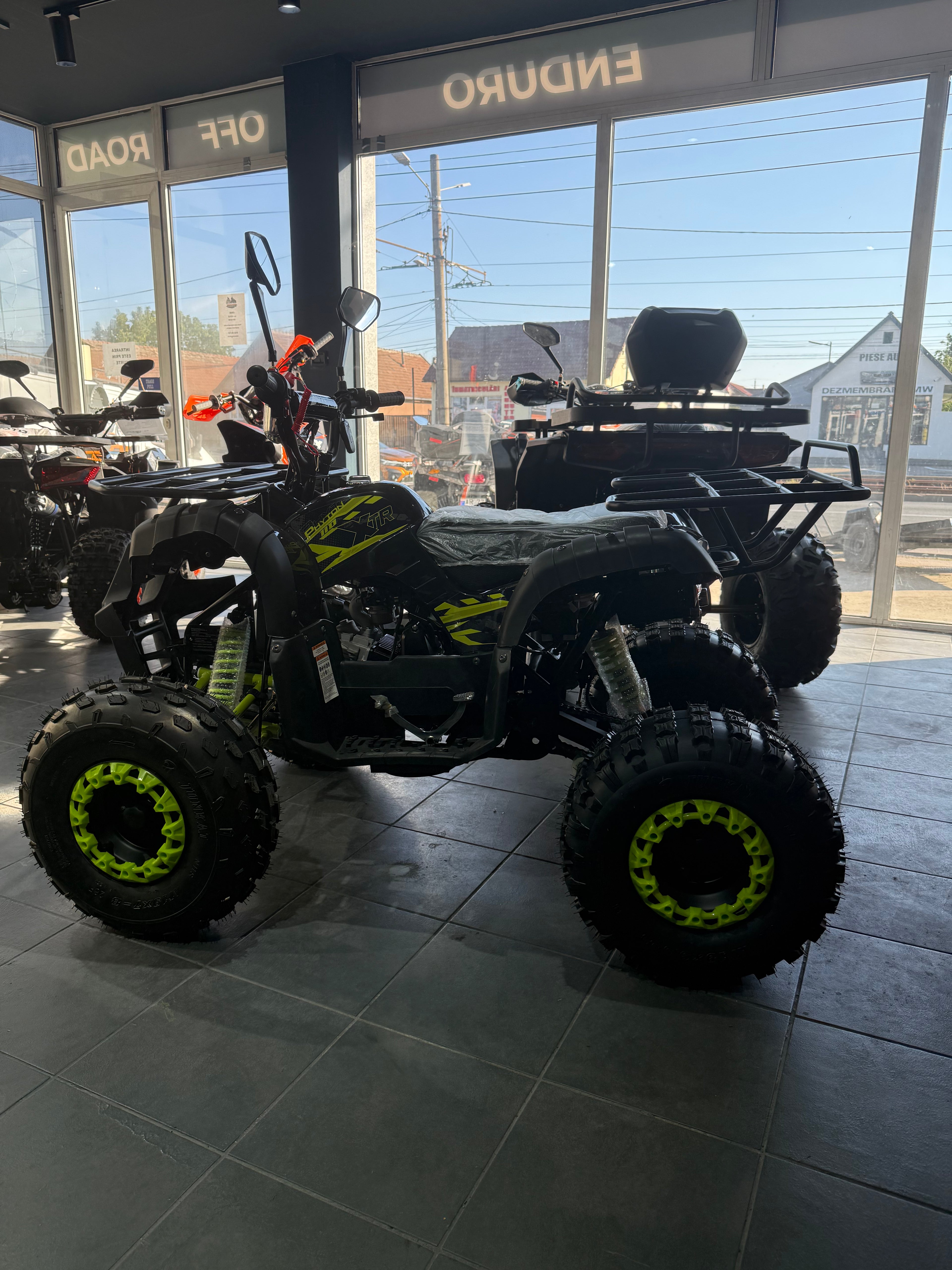 Atv Copii XTR 006 Phyton 110cc 8" Negru-Verde