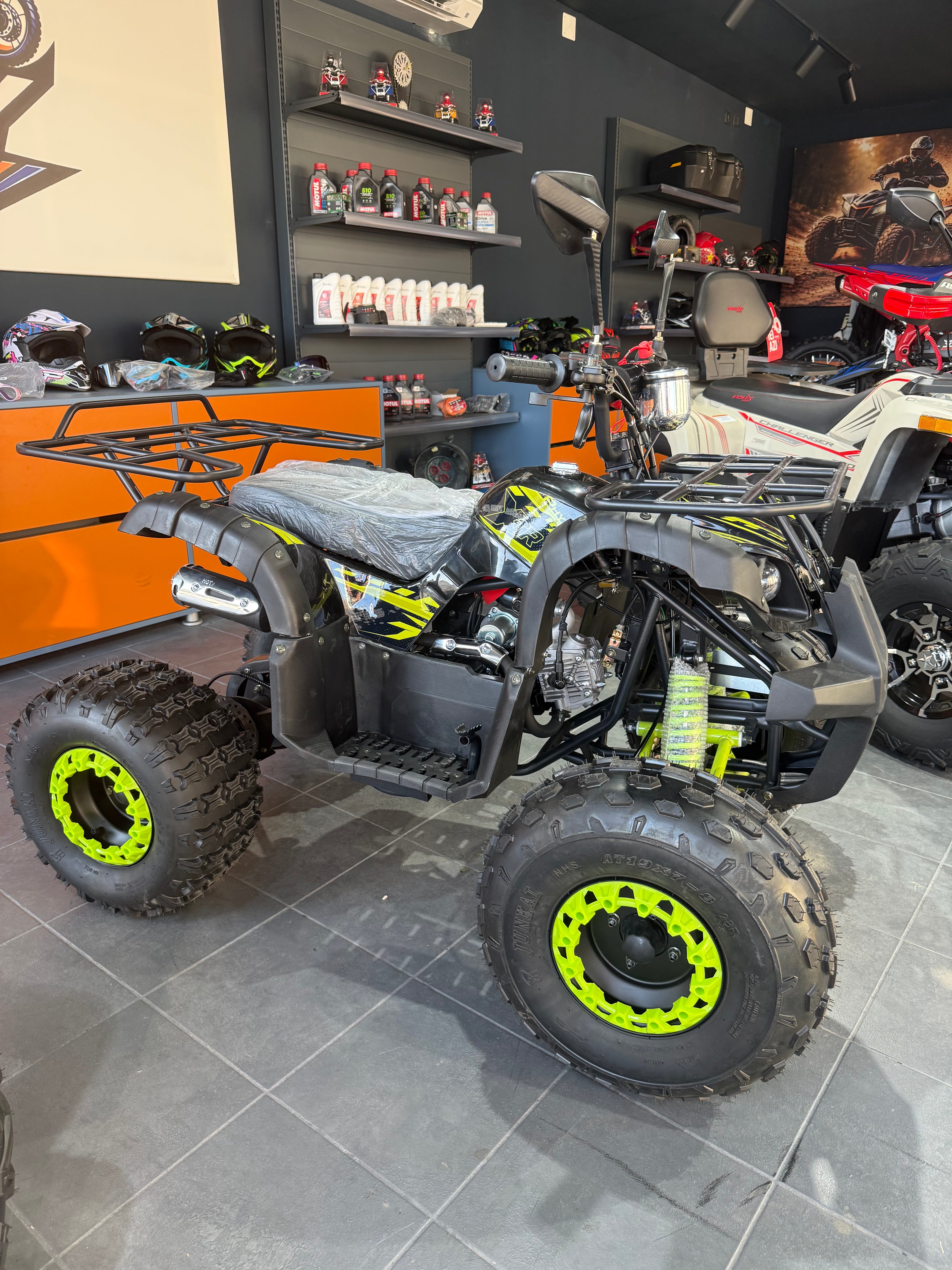 Atv Copii XTR 006 Phyton 110cc 8" Negru-Verde