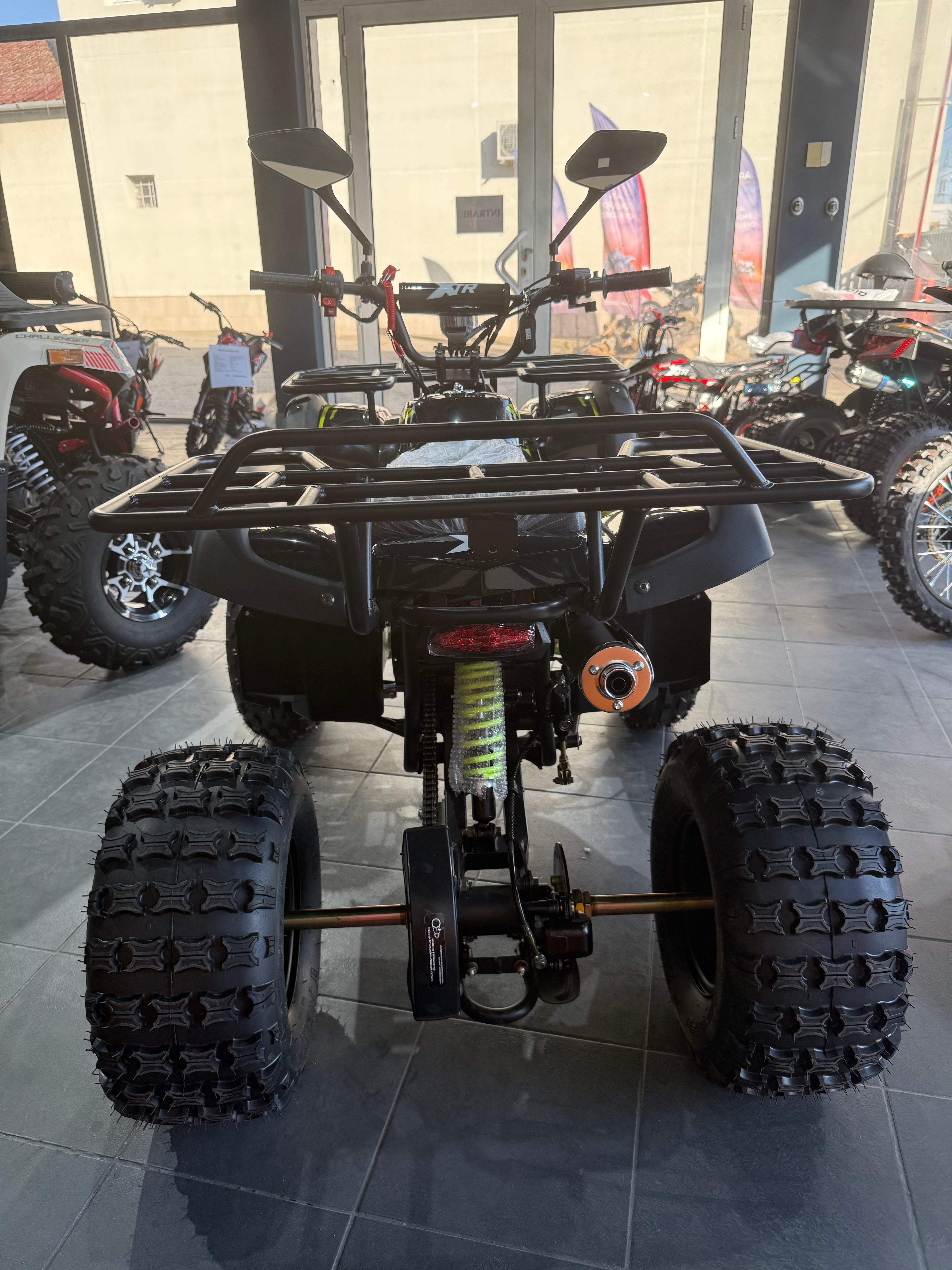 Atv Copii XTR 006 Phyton 110cc 8" Negru-Verde