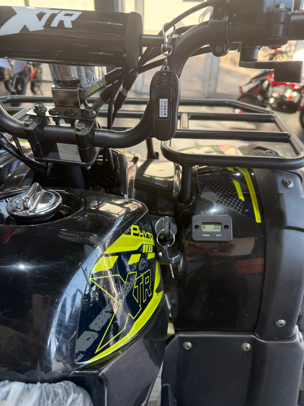 Atv Copii XTR 006 Phyton 110cc 8" Negru-Verde