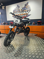 Motocross KXD DirtBike Enduro 49cc 10" Alb – vedere produs 2 | ARWAY PowerSports