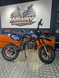Motocross KXD DirtBike Enduro 49cc 10" Albastru – vedere produs 1 | ARWAY PowerSports