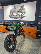 Motocross KXD DirtBike Enduro 49cc 10" Verde – vedere produs 4 | ARWAY PowerSports