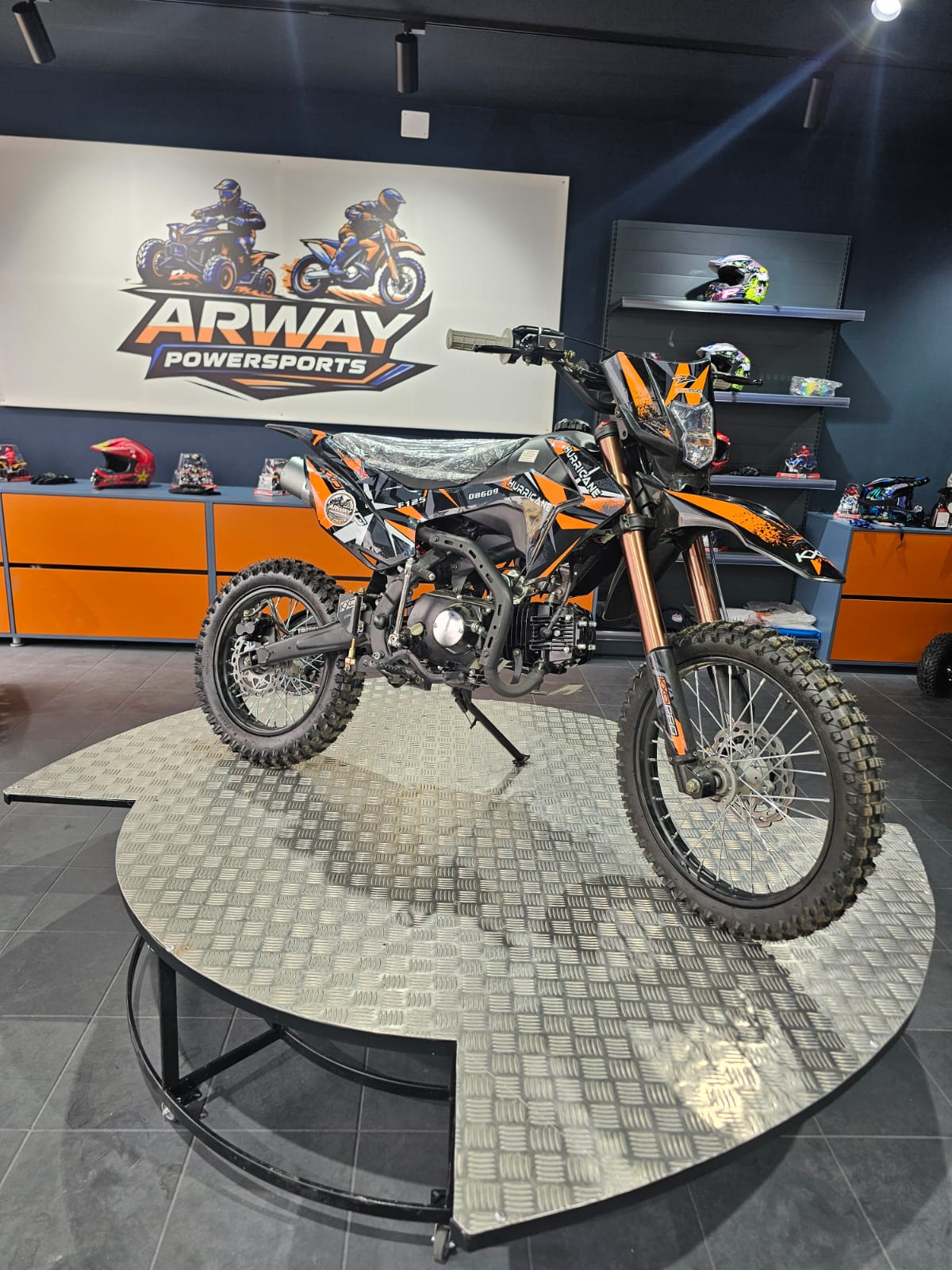Motocross KXD Hurricane 125cc 17/14" – vedere produs 2 | ARWAY PowerSports