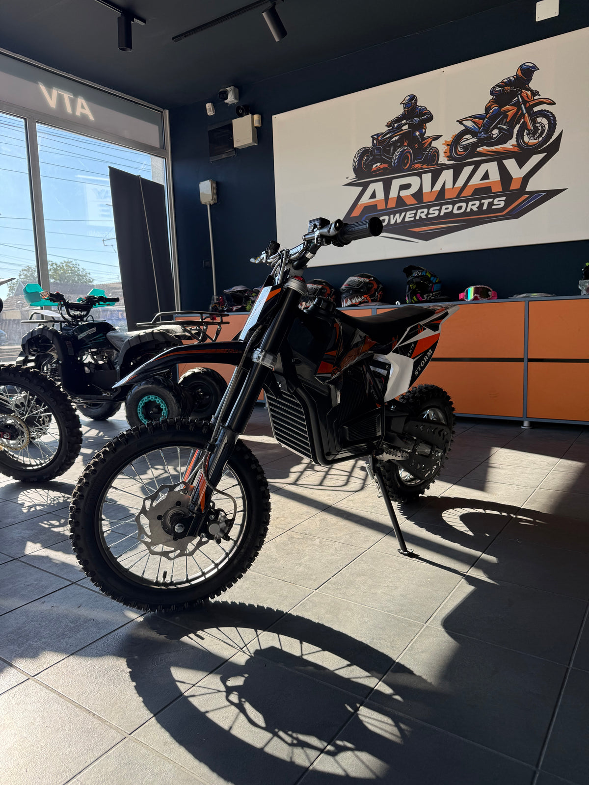Motocross Dirt Bike Electric Copii pentru off-road KXD 1000W 48V