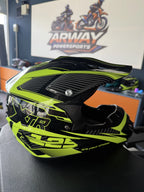 Cască moto XTR negru-galben - imagine produs 2