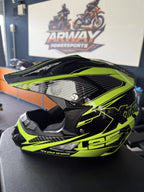 Cască moto XTR negru-galben - imagine produs 3