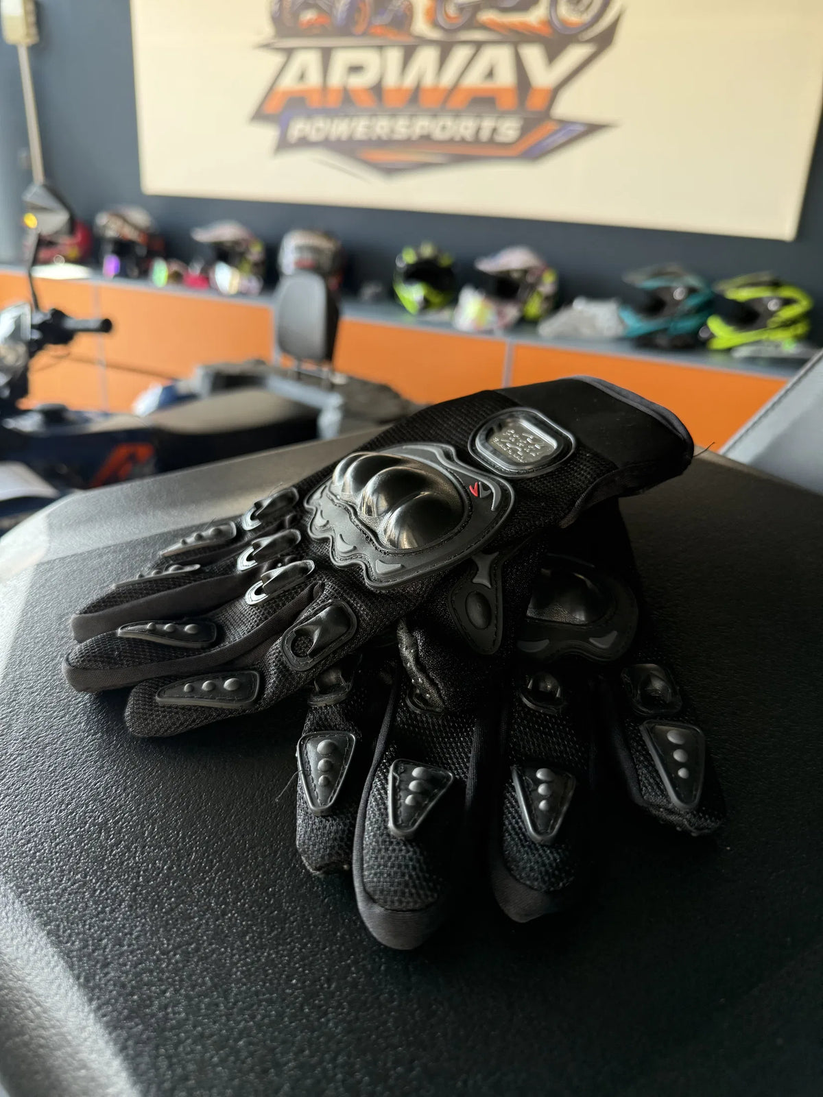 Mănuși enduro universal negru - imagine produs