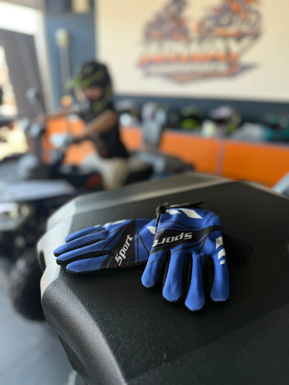 Mănuși moto Sport copii 6 ani - imagine produs 2