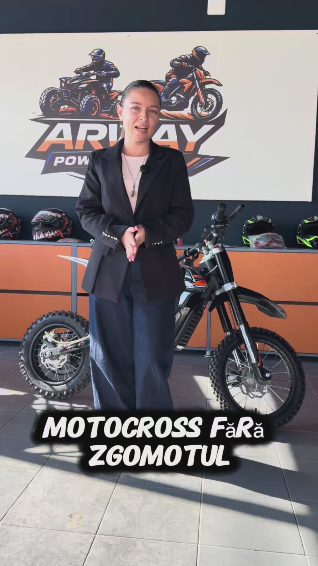 Motocross Dirt Bike Electric Copii pentru off-road KXD 1000W 48V