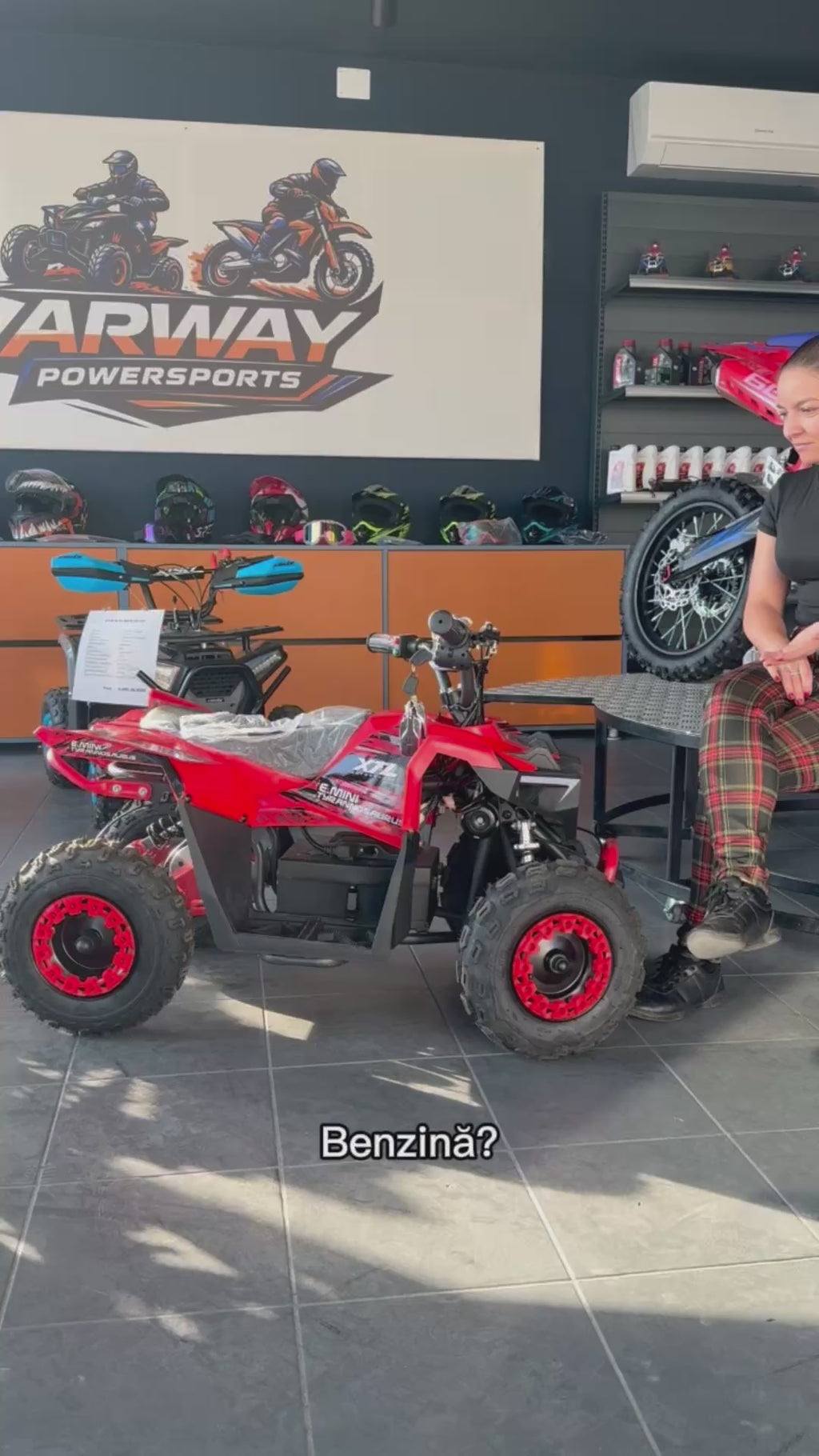 ATV Electric Copii XTL Mini Tyrannosaurus 1000W 36V roșu
